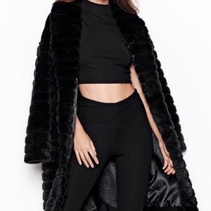 New Victoria Secret Faux Fur Coat